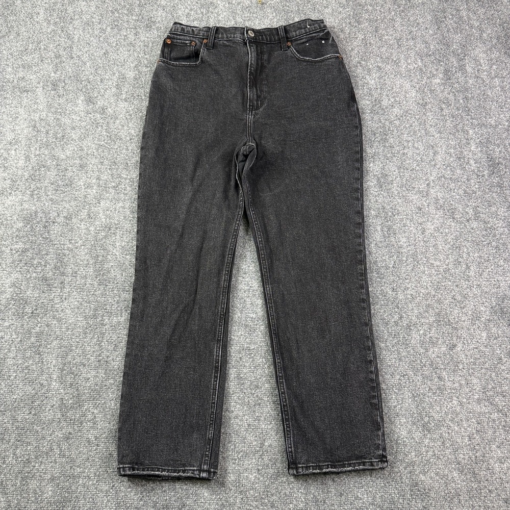 Abercrombie & Fitch The Ankle Straight Jeans Womens 8 Ultra High Rise Curve Love